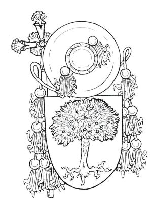 Arms (crest) of Bernard de Castanet