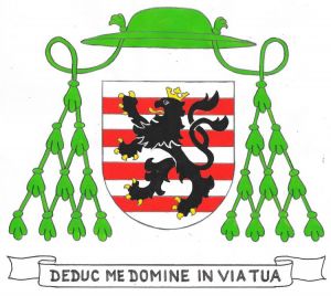 Arms (crest) of Philippus Damianus Ludovicus van en tot Hoensbroeck