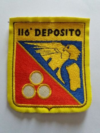 Coat of arms (crest) of the 116th Depot, Italian Air Force