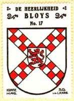 Wapen van Bloijs/Arms (crest) of Bloijs