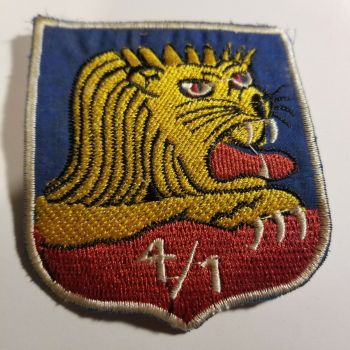 Coat of arms (crest) of the 4th Battalion, 1st Infantry Regiment, ARVN