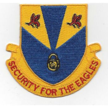 Coat of arms (crest) of the 922nd Air Base Security Battalion, US Army