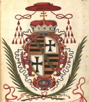 Arms of Christian August von Sachsen-Zeitz