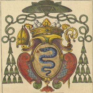 Arms (crest) of Charles-Joachim Colbert de Croissy