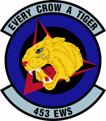 Coat of arms (crest) of the 453rd Electronic Warfare Squadron, US Air Force