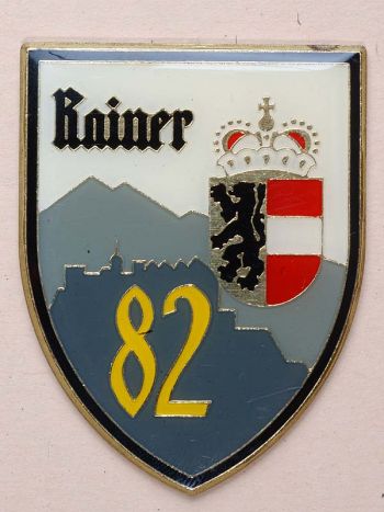 Coat of arms (crest) of the 82nd Landwehrstamm Regiment, Austrian Army