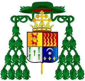Arms of Diego Osorio de Escobar y Llamas