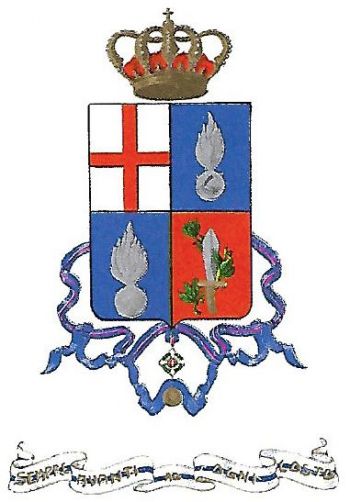 Arms of 74th Infantry Regiment Lombardia, Italian Army