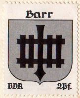 Blason de Barr/Arms of Barr