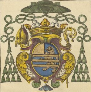 Arms of Charles-Alexandre le Filleul de la Chapelle
