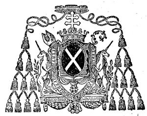 Arms (crest) of Alessandro d’Angennes