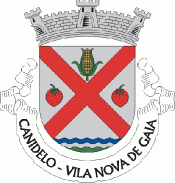 Brasão de Canidelo (Vila Nova de Gaia)/Arms (crest) of Canidelo (Vila Nova de Gaia)