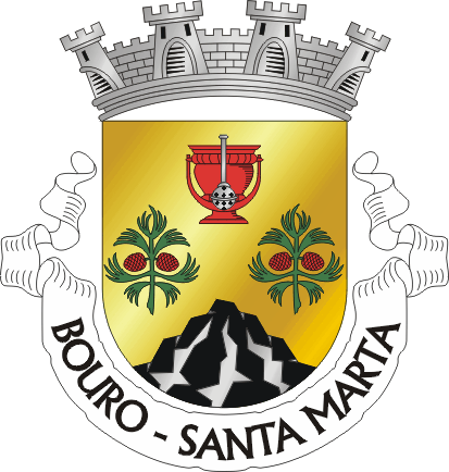 Brasão da freguesia de Santa Marta de Bouro