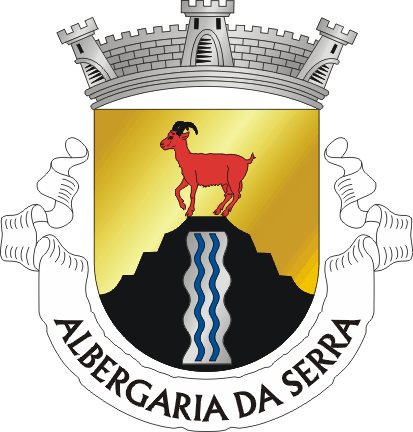 Braso da freguesia de Albergaria da Serra