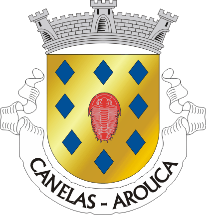 Braso da freguesia de Canelas