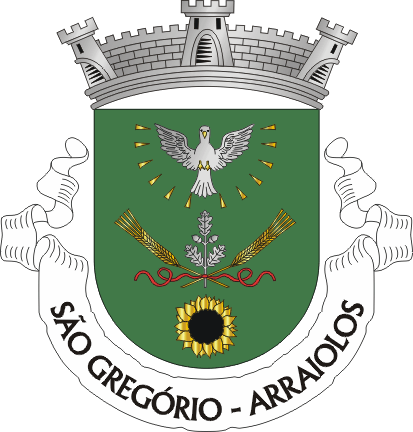 Brasão da freguesia de São Gregório