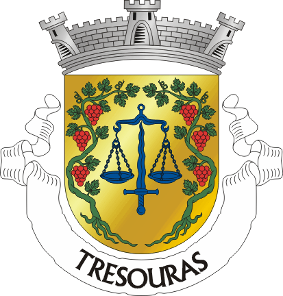 Brasão da freguesia de Tresouras