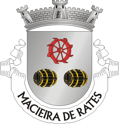 Brasão da freguesia de Macieira de Rates