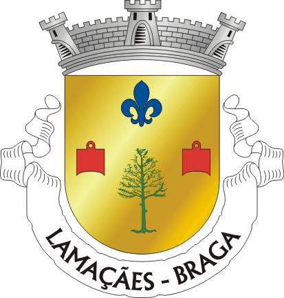 Brasão da freguesia de Lamaçães