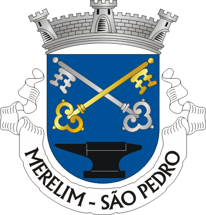 Braso da freguesia de So Pedro de Merelim