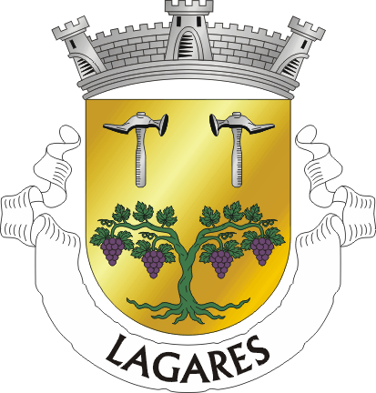 Brasão da freguesia de Lagares
