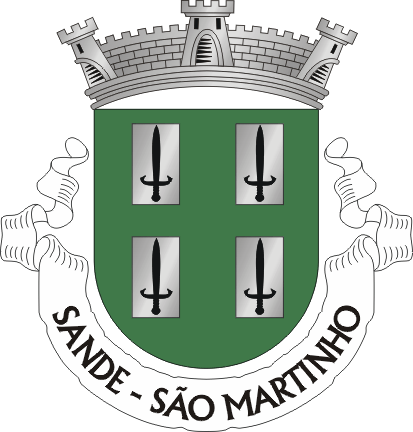 Braso da freguesia de So Martinho de Sande