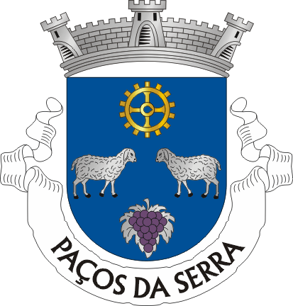 Braso da freguesia de Paos da Serra