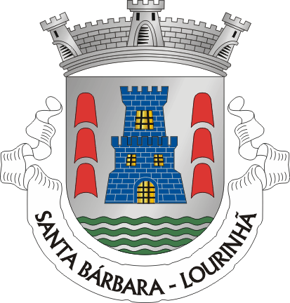 Braso da freguesia de Santa Brbara