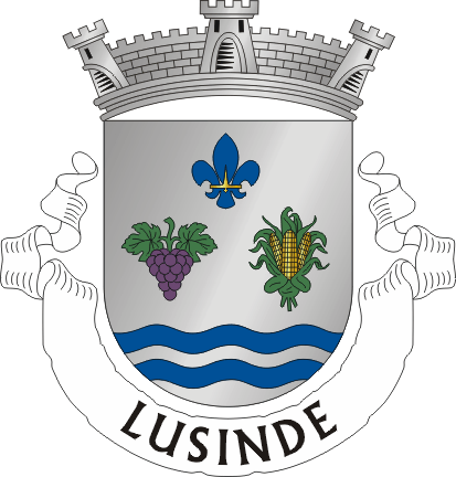 Braso da freguesia de Lusinde