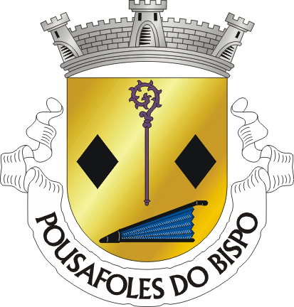 Braso da freguesia de Pousafoles do Bispo