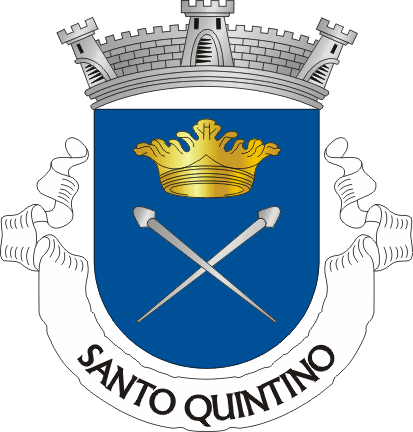 Braso da freguesia de Santo Quintino