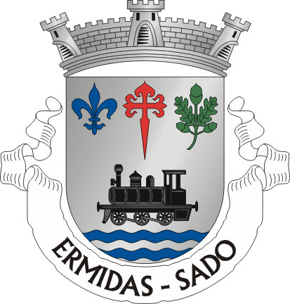 Braso da freguesia de Ermidas-Sado