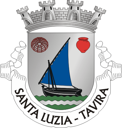 Brasão da freguesia de Santa Luzia