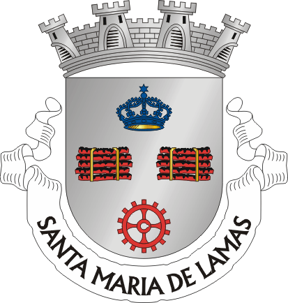 Braso da freguesia de Santa Maria de Lamas