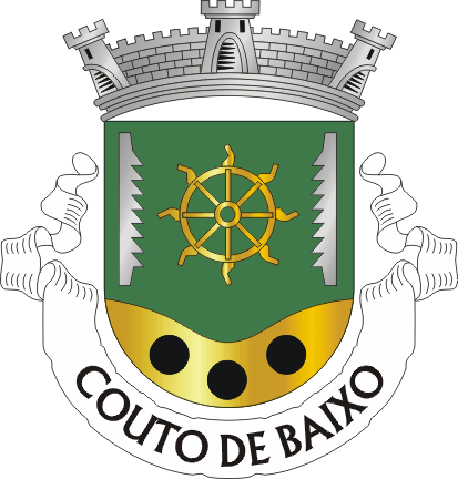 Braso da freguesia de Couto de Baixo