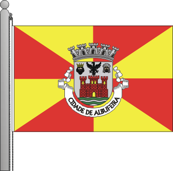 Bandeira do município de Albufeira