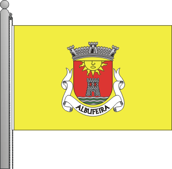 Bandeira da freguesia de Albufeira