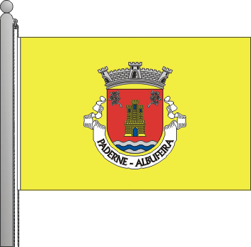 Bandeira da freguesia de Paderne