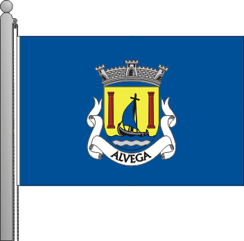 Bandeira da freguesia de Alvega