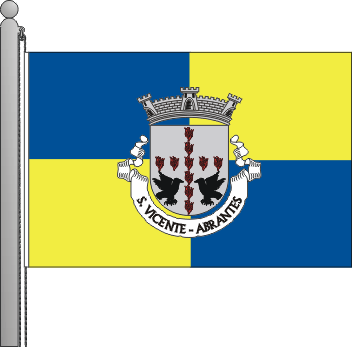Bandeira da freguesia de So Vicente