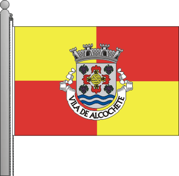 Bandeira do município de Alcochete