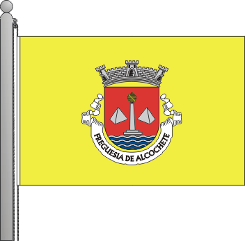 Bandeira da freguesia de Alcochete