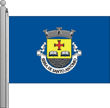 Bandeira da freguesia de Serra de Santo Antnio
