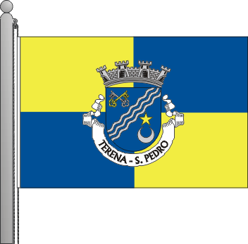 Bandeira da freguesia de So Pedro de Terena