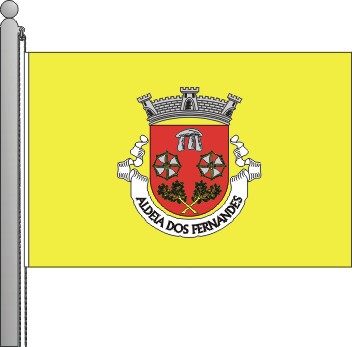 Bandeira da freguesia de Aldeia dos Fernandes