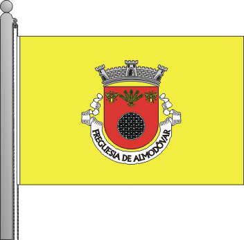 Bandeira da freguesia de Almodvar