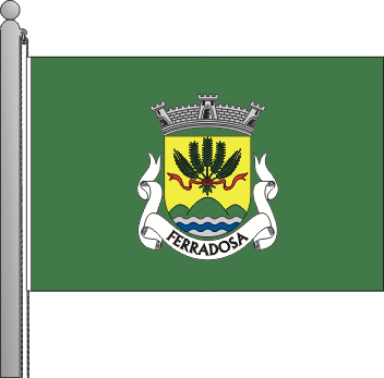 Bandeira da freguesia de Ferradosa