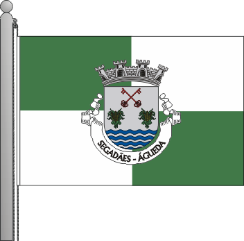 Bandeira da freguesia de Segades