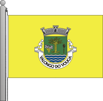 Bandeira da freguesia de Valongo do Vouga