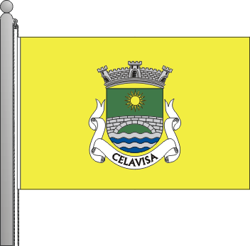 Bandeira da freguesia de Celavisa